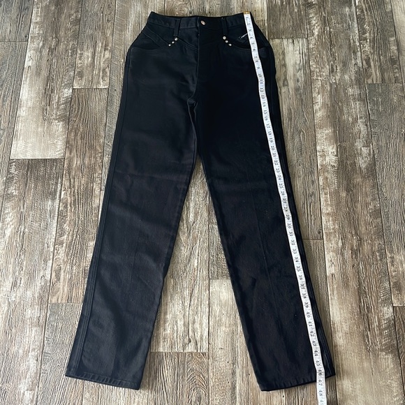 Rockies Vintage Women's Black Western
Rare High waisted Jeans, 9/10 - Picture 14 of 16